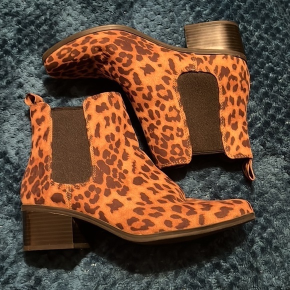 Cheetah Print Boots by “A New Day”. - Picture 7 of 13